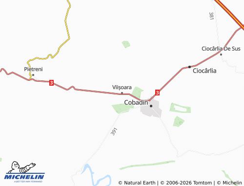 Mappa MICHELIN Viișoara - ViaMichelin
