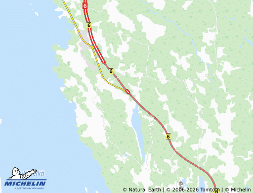 MICHELIN-Landkarte Pitkämäki - ViaMichelin