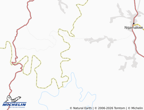 Kaart MICHELIN KuBhongithole - ViaMichelin