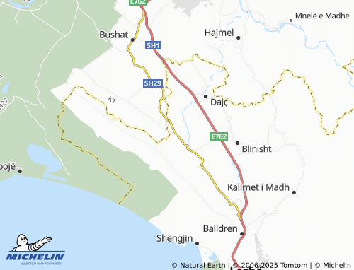 MICHELIN Zojs map - ViaMichelin