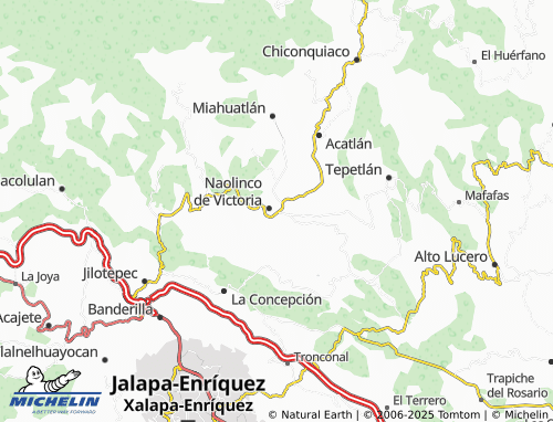 MICHELIN Las Lomas map - ViaMichelin