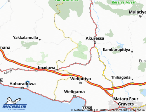 Carte MICHELIN Gallala - ViaMichelin