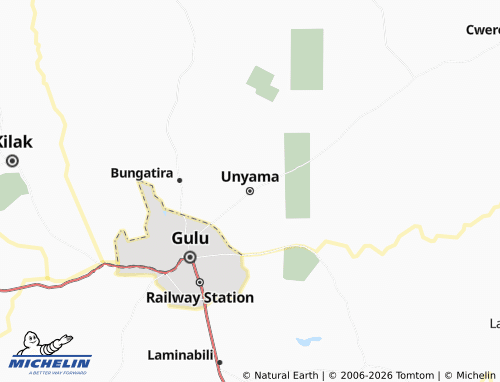 Mappa MICHELIN Unyama - ViaMichelin