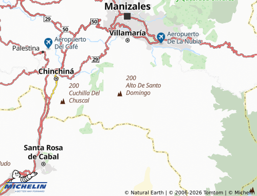 Carte MICHELIN La Guayana - ViaMichelin