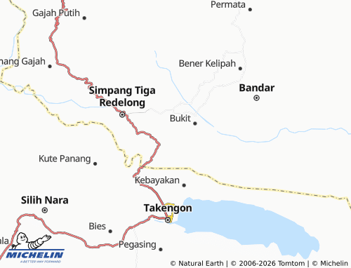 MICHELIN Kute Kering map - ViaMichelin
