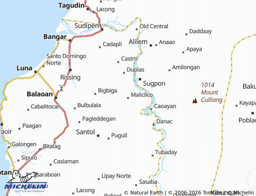MICHELIN Maliclico map - ViaMichelin