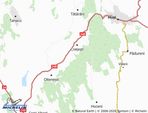 MICHELIN Budești map - ViaMichelin