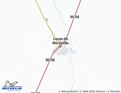 MICHELIN-Landkarte Lucas do Rio Verde - ViaMichelin