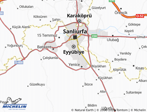 MICHELIN Selçuklu map - ViaMichelin