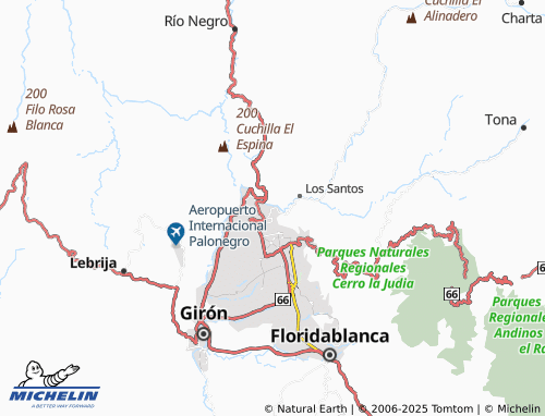 MICHELIN Los Ángeles map - ViaMichelin