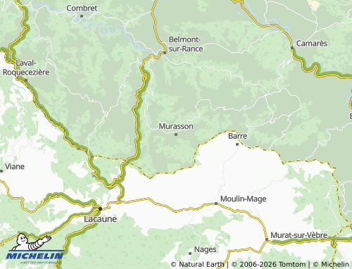 Mapa MICHELIN Murasson - ViaMichelin