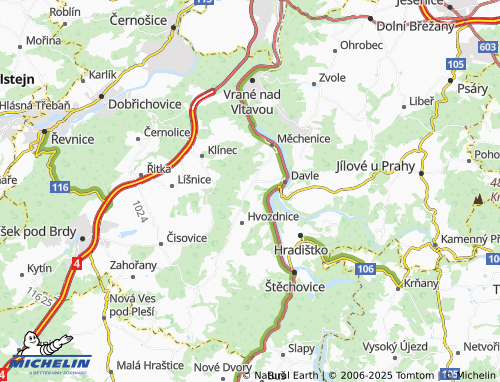 Mappa MICHELIN Sloup - ViaMichelin
