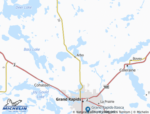 Mappa MICHELIN Arbo - ViaMichelin