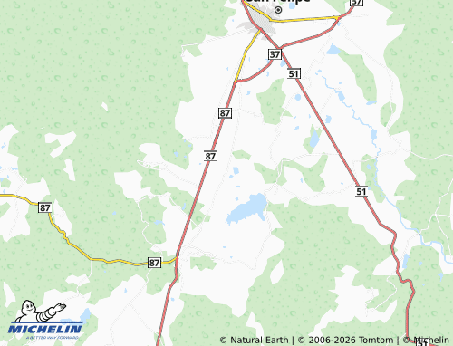 Mapa MICHELIN La Obra - ViaMichelin