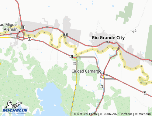 Mappa MICHELIN Rancherías - ViaMichelin