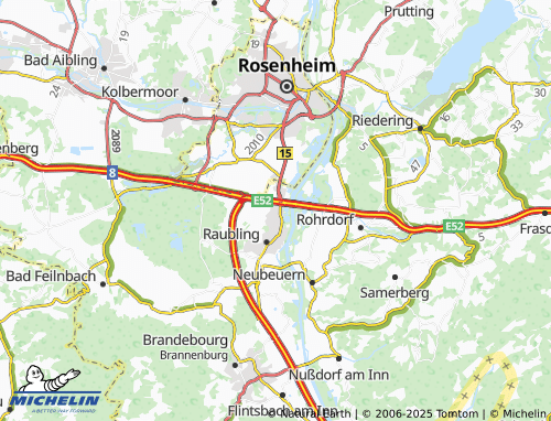 MICHELIN Pfraundorf map - ViaMichelin