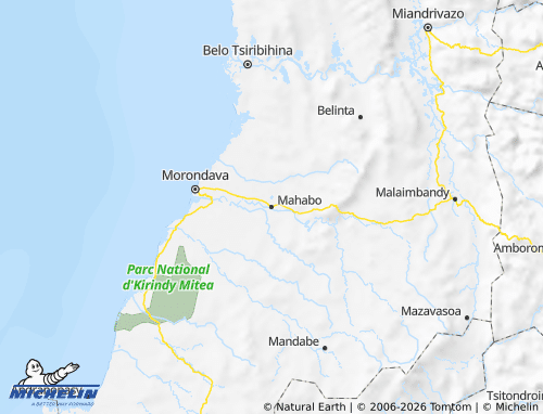 Mapa MICHELIN Mahabo - ViaMichelin