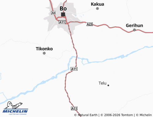Mappa MICHELIN Gondama - ViaMichelin