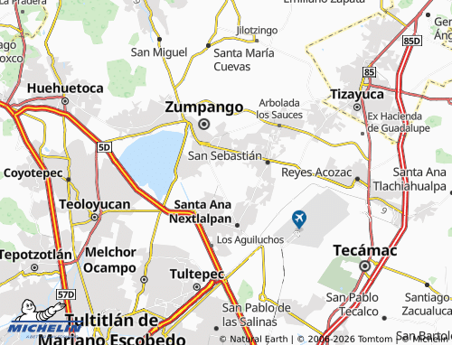 Mappa MICHELIN CTC Santa María - ViaMichelin