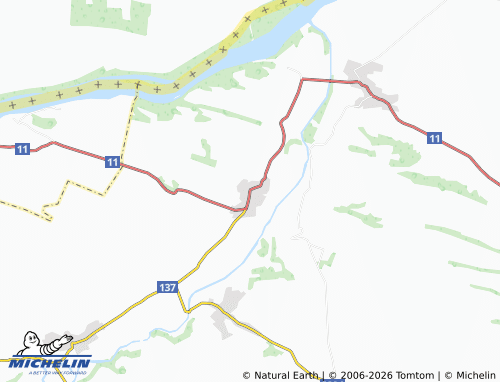 MICHELIN-Landkarte Krushovene - ViaMichelin