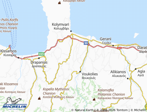 MICHELIN Vouves map - ViaMichelin