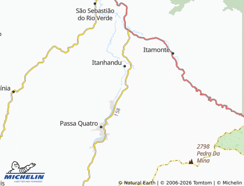 Mapa MICHELIN Pé do Morro - ViaMichelin