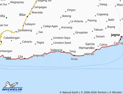 MICHELIN Canlusong map - ViaMichelin