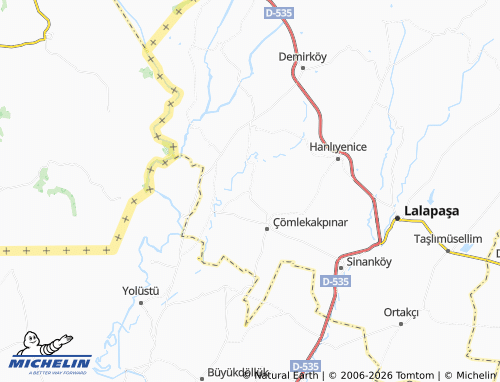 Mappa MICHELIN Yünlüce - ViaMichelin