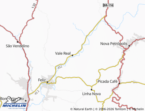 Mapa MICHELIN Vale Real - ViaMichelin