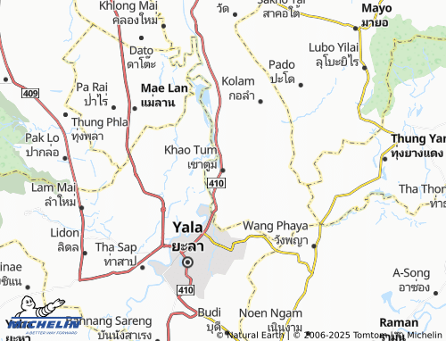 MICHELIN Khao Tum map - ViaMichelin
