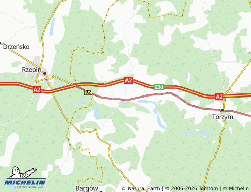 MICHELIN-Landkarte Boczów - ViaMichelin