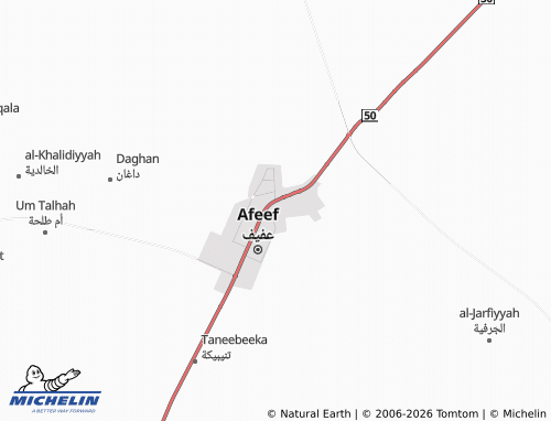 MICHELIN-Landkarte al-Qadisiyyah - ViaMichelin