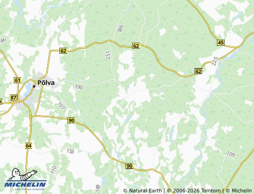 MICHELIN-Landkarte Holvandi - ViaMichelin