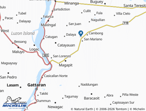 MICHELIN Santa Maria map - ViaMichelin