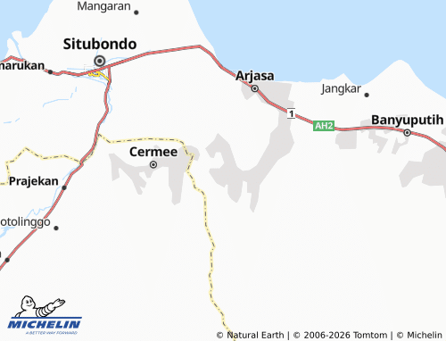 Carte MICHELIN Jatisari - ViaMichelin