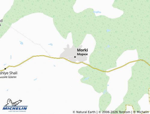 MICHELIN-Landkarte Morki - ViaMichelin