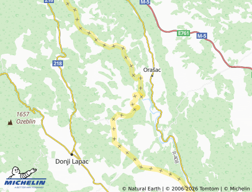 Mapa MICHELIN Bušević - ViaMichelin