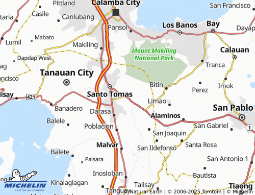 MICHELIN San Vicente map - ViaMichelin