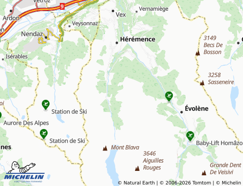 Carte MICHELIN Mandelon - ViaMichelin