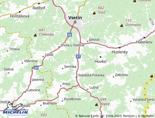 Carte MICHELIN Leskovec - ViaMichelin