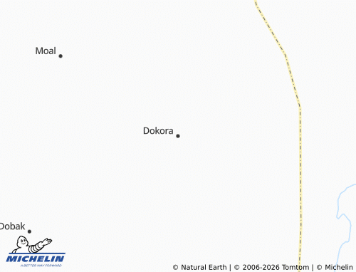Mapa MICHELIN Dokora - ViaMichelin