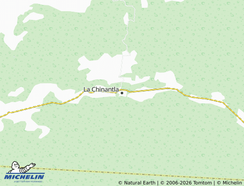 Mapa MICHELIN La Chinantla - ViaMichelin