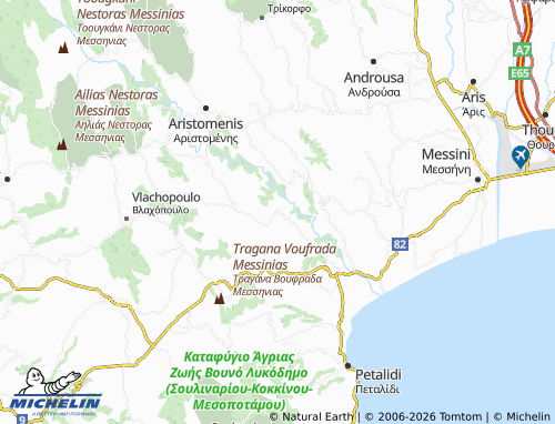 Carte MICHELIN Daras - ViaMichelin