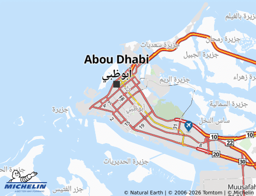 Mappa MICHELIN al-Dhafrah 15-2 - ViaMichelin
