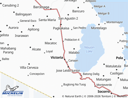 Mappa MICHELIN Poblacion 1 - ViaMichelin