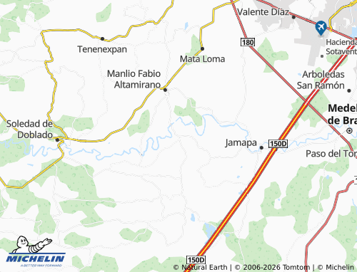 Mappa MICHELIN Paso Solís - ViaMichelin