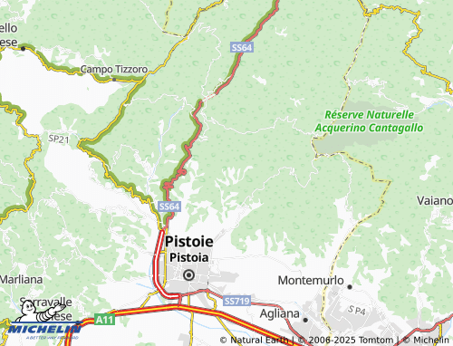 MICHELIN Iano map - ViaMichelin