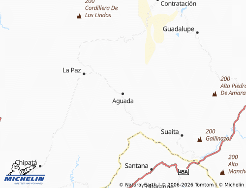 Carte MICHELIN Aguada - ViaMichelin