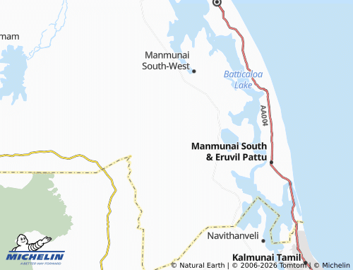 Mappa MICHELIN Thumpankerny Y A S - ViaMichelin