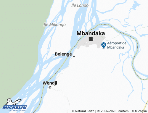 MICHELIN-Landkarte Bolenge - ViaMichelin